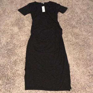 Times Two Black Maxi Maternity Dress - NWT